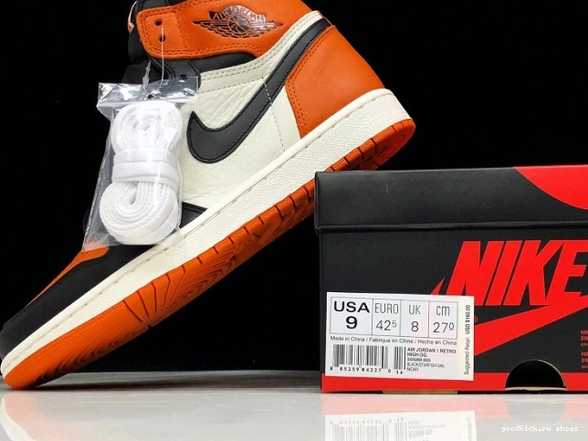 High Air Retro OG Backboard555088-005 Jordan 1 Shattered 0703